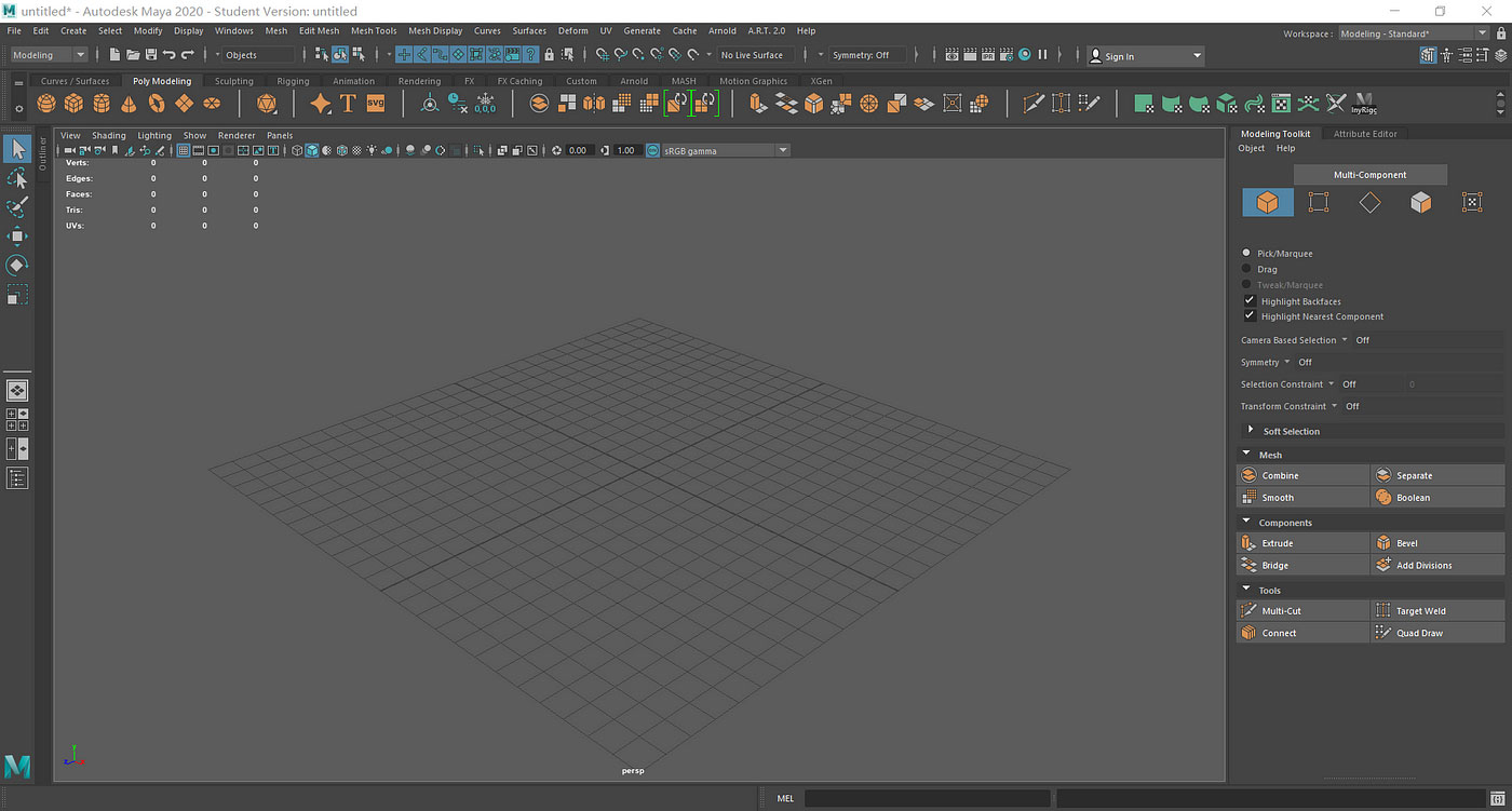 Maya và Blender xét trên giao diện người dùng - Maya