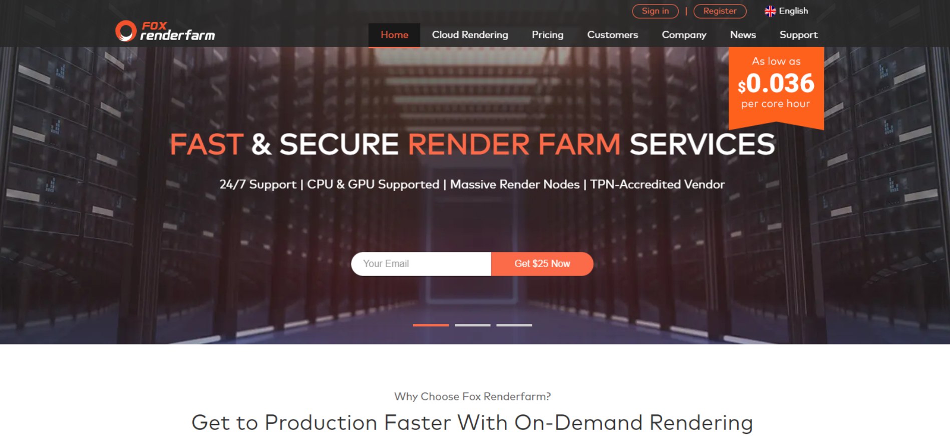 GPU Render Farm tốt nhất cho Unreal Engine - Fox Renderfarm