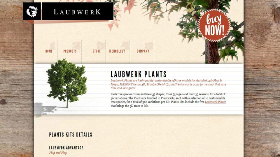 11 plugin tốt nhất cho 3ds Max - Laubwerk plants