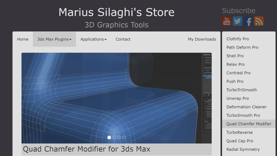 11 plugin tốt nhất cho 3ds Max - Chamfer Modifier