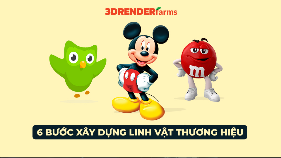 6 bước xây dựng linh vật thương hiệu