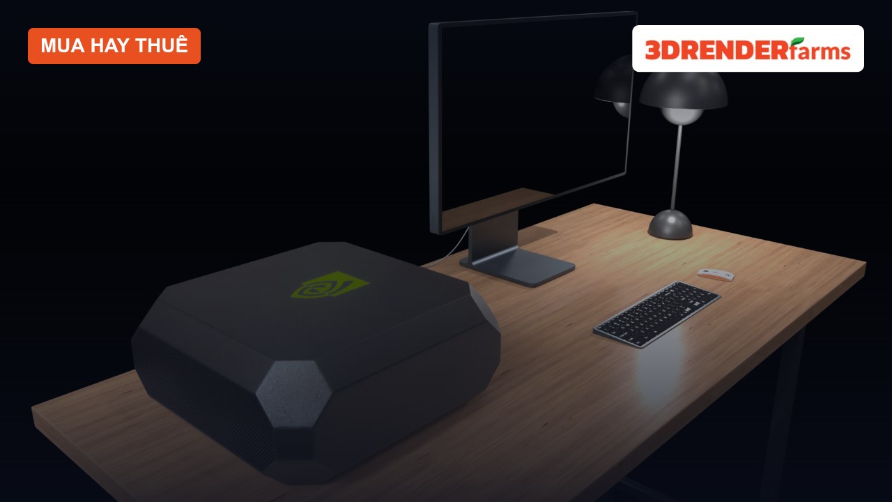 Mua máy render hay thuê render farm: Phép tính hòa vốn cho freelancer và studio