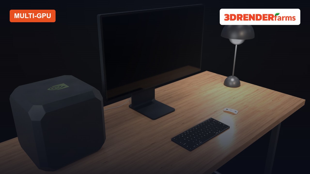 Render nhiều GPU: khi nào nhanh gấp đôi, khi nào không